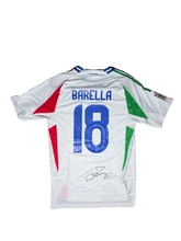 Maillot Italie Euro 2024 BARELLA #18 - Signé