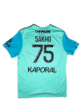 Maillot Montpellier 2023-24 SAKHO #75 - Porté Lorient vs Montpellier L1