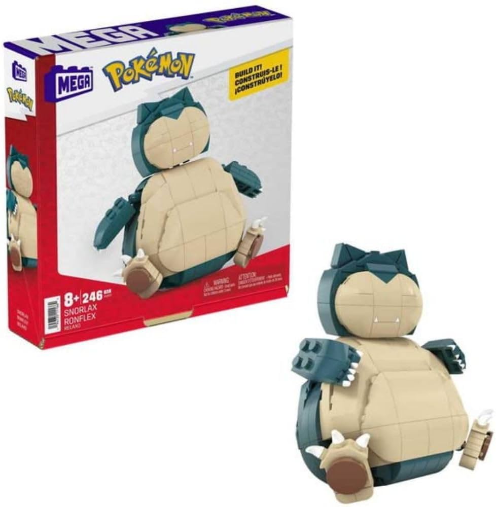 MEGA POKÉMON - RONFLEX (246 PIÈCES)