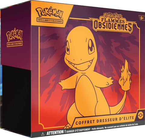 ETB POKÉMON - FLAMMES OBSIDIENNES (COFFRET DRESSEUR D'ÉLITE)