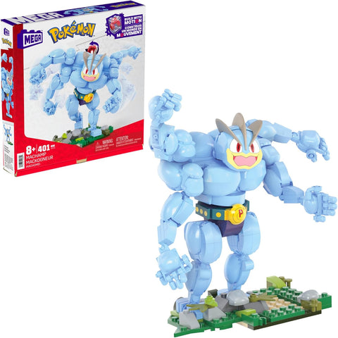 MEGA POKÉMON - MACKOGNEUR BUILD WITH MOTION (401 PIÈCES)