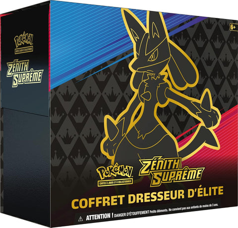 ETB POKÉMON - ZÉNITH SUPRÊME (COFFRET DRESSEUR D'ÉLITE)