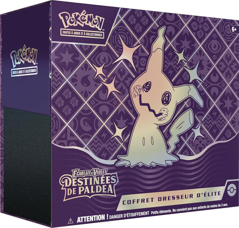 ETB POKÉMON - DESTINÉES DE PALDÉA (COFFRET DRESSEUR D'ÉLITE)