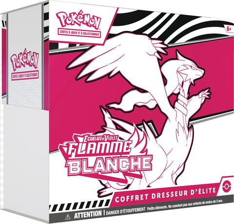 ETB POKÉMON - FLAMME BLANCHE (COFFRET DRESSEUR D'ÉLITE)