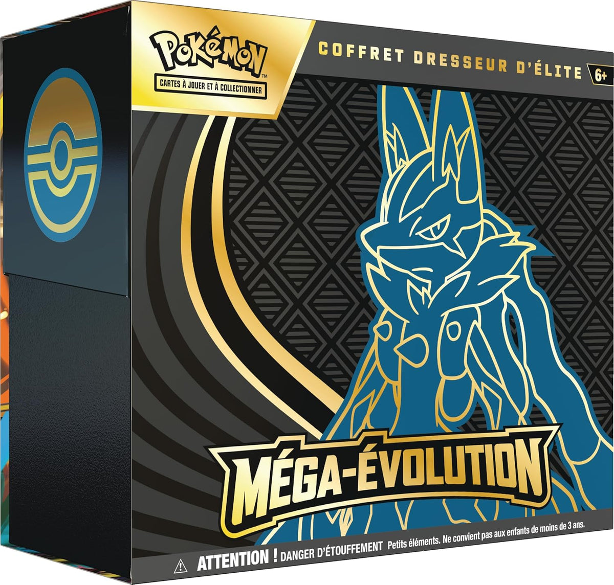 ETB POKÉMON - MÉGA-ÉVOLUTION LUCARIO (COFFRET DRESSEUR D'ÉLITE)