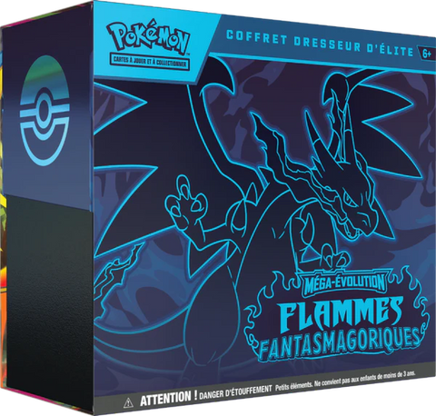ETB POKÉMON - FLAMMES FANTASMAGORIQUES MEGA EVOLUTION (COFFRET DRESSEUR D'ÉLITE)