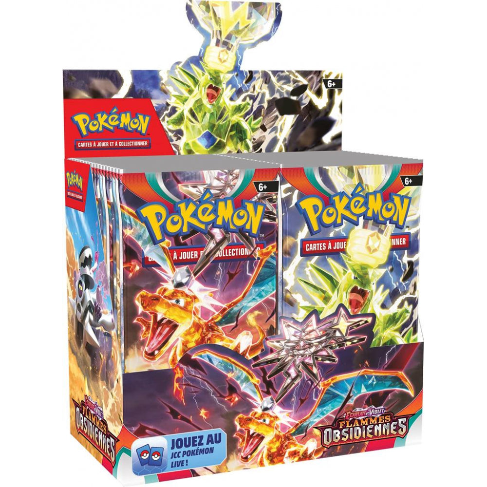 DISPLAY POKÉMON - FLAMMES OBSIDIENNES (36 BOOSTERS)