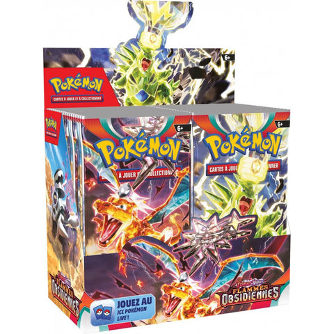 DISPLAY POKÉMON - FLAMMES OBSIDIENNES (36 BOOSTERS)
