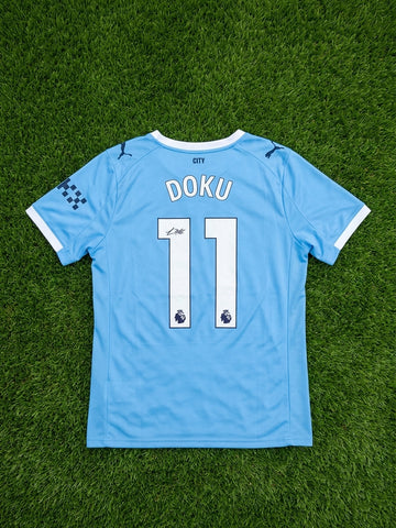 Maillot Manchester City DOKU #11 - Signé