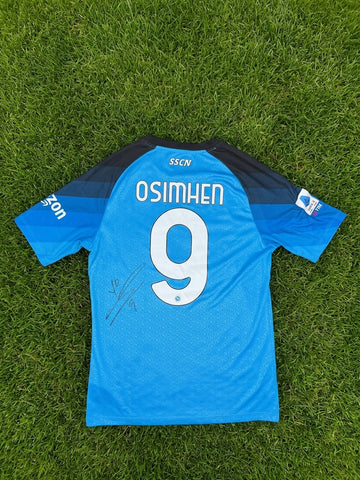 Maillot Naples 2022-23 OSIMHEN #9 - Signé
