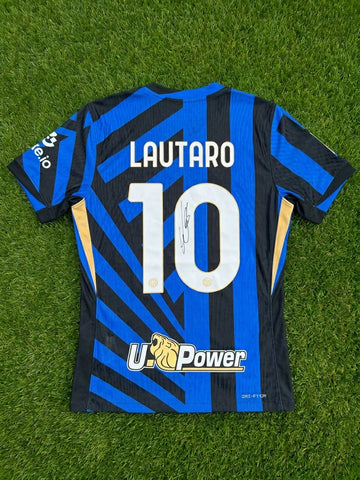Maillot Inter Milan 2024-25 LAUTARO #10 - Signé