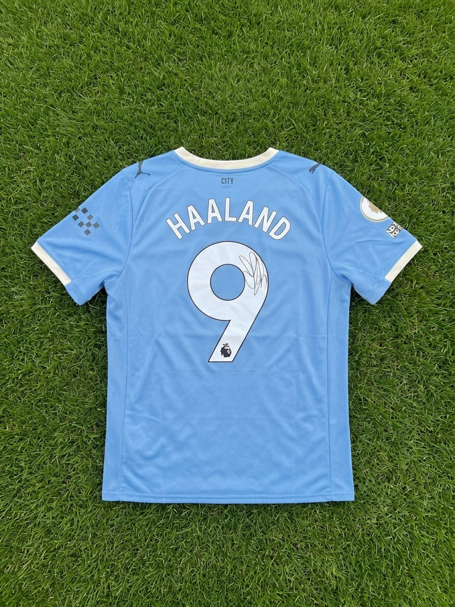 Maillot Manchester City HAALAND #9 - Signé