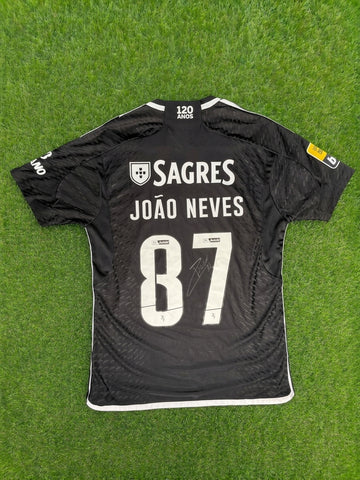 Maillot Benfica 2023-24 JOÃO NEVES #87 - Signé