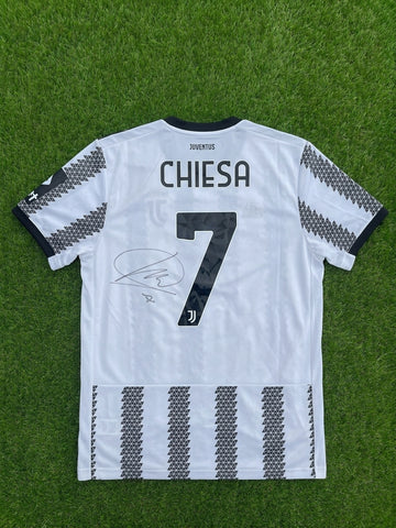 Maillot Juventus 2022-23 CHIESA #7 - Signé