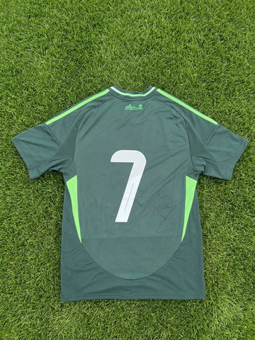 Maillot Algérie 2024-25 MAHREZ #7 - Signé & Porté Togo vs Algérie CAN