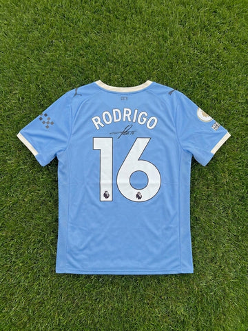 Maillot Manchester City RODRI #16 - Signé