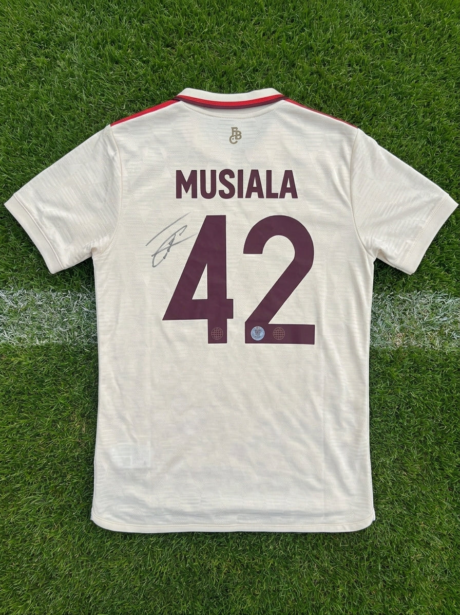 Maillot Bayern Munich 2024-25 MUSIALA #42 - Signé