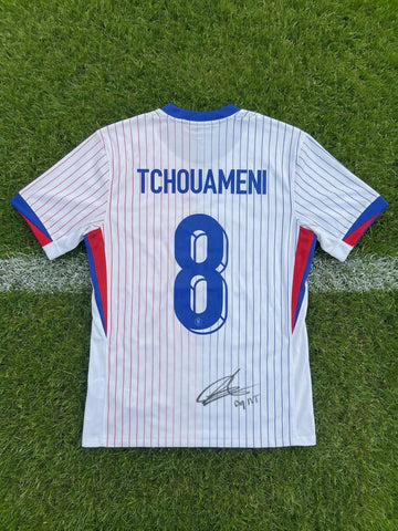 Maillot France Euro 2024 TCHOUAMÉNI #8 - Signé
