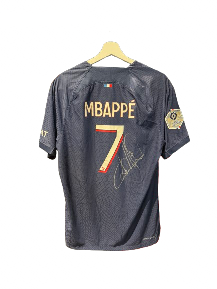 Maillot PSG 2022-23 MBAPPÉ #7 - Signé