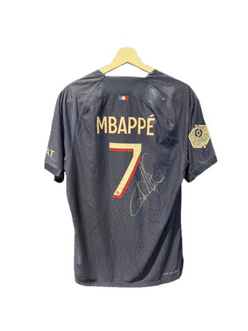 Maillot PSG 2022-23 MBAPPÉ #7 - Signé