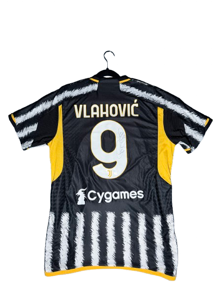Maillot Juventus 2023-24 VLAHOVIĆ #9 - Signé