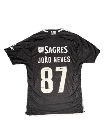 Maillot Benfica 2023-24 JOÃO NEVES #87 - Signé