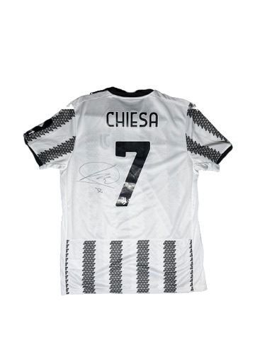 Maillot Juventus 2022-23 CHIESA #7 - Signé
