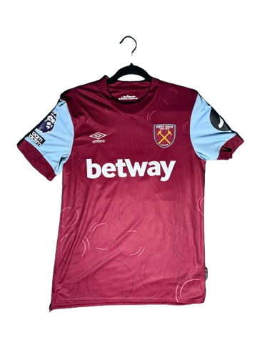 Maillot West Ham 2022-23 BENRAHMA #22 - Signé