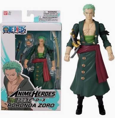 FIGURINE ANIME HEROES - RORONOA ZORO (ONE PIECE)