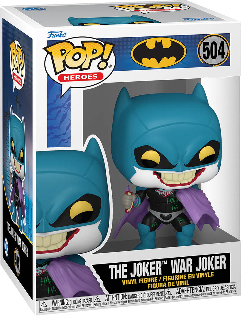 FUNKO POP! HEROES - THE JOKER WAR JOKER #504