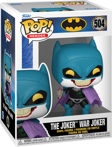 FUNKO POP! HEROES - THE JOKER WAR JOKER #504