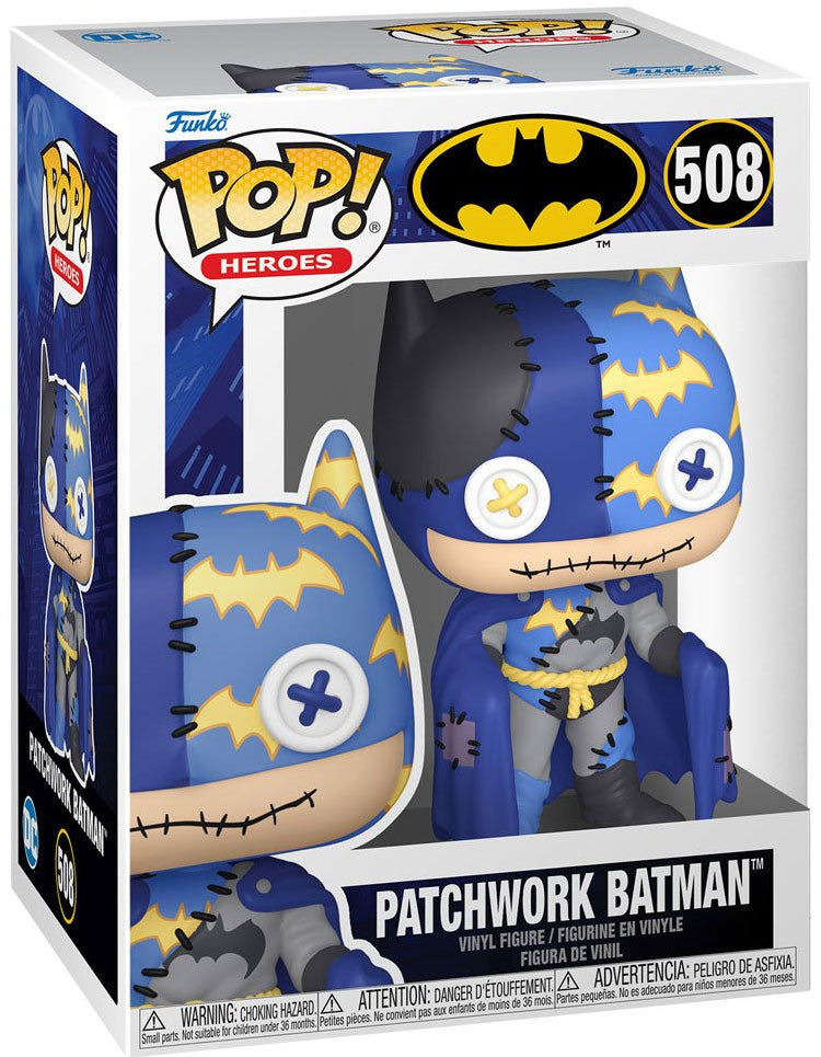 FUNKO POP! HEROES - PATCHWORK BATMAN #508