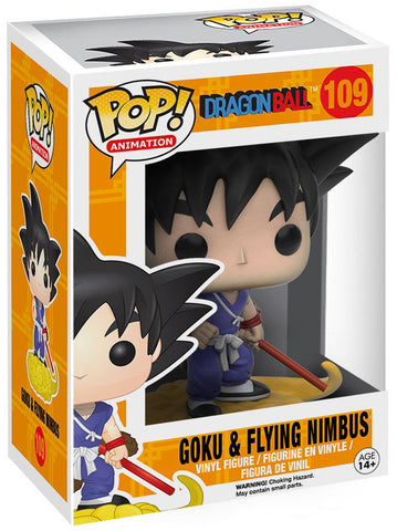 FUNKO POP! ANIMATION - GOKU & FLYING NIMBUS #109