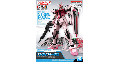 GUNPLA ENTRY GRADE 1/144 - MBF-02 STRIKE ROUGE (GUNDAM SEED)