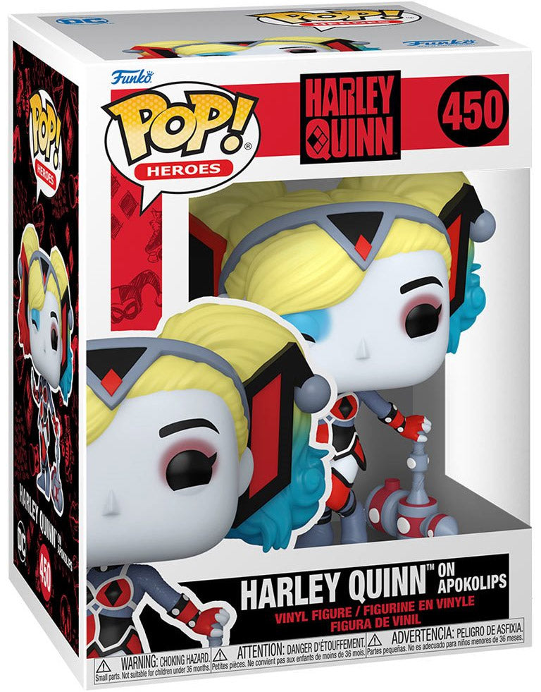 FUNKO POP! HEROES - HARLEY QUINN ON APOKOLIPS #450