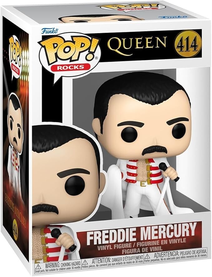 FUNKO POP! ROCKS - FREDDIE MERCURY #414