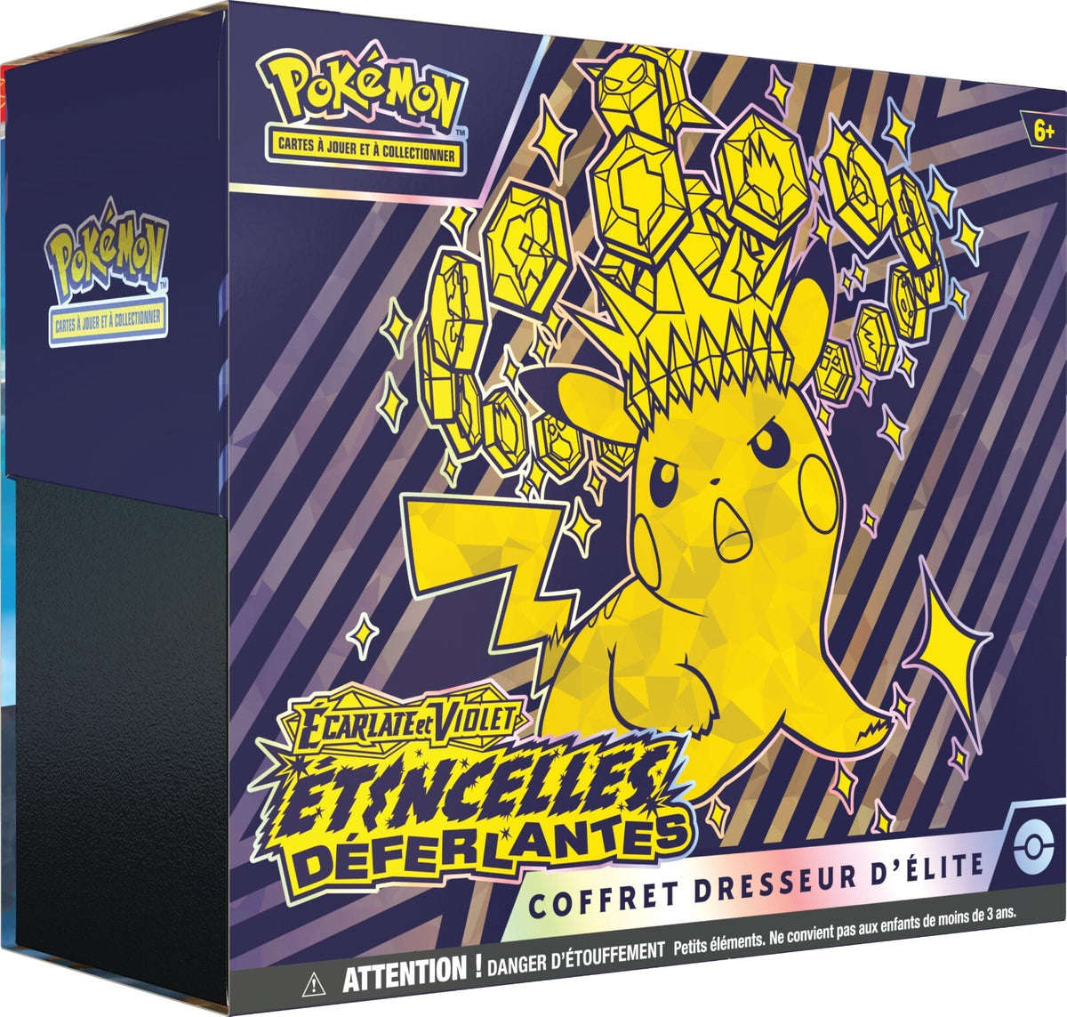 ETB POKÉMON - ÉTINCELLES DÉFERLANTES (COFFRET DRESSEUR D'ÉLITE)