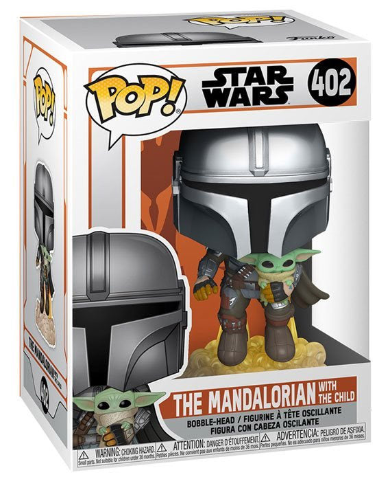 FUNKO POP! STAR WARS - THE MANDALORIAN WITH THE CHILD #402