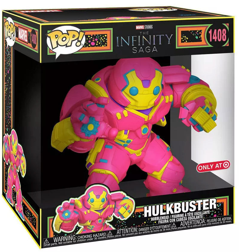 FUNKO POP! MARVEL - HULKBUSTER BLACKLIGHT #1408